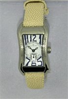 Watch Officina del tempo Woman Tangeri Lady Galuchat in Steel OT1025/02ABW - OT1025/02ABW